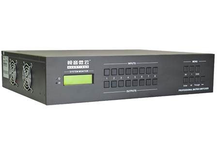 8路高清无缝混插矩阵